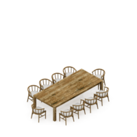 juego de mesa isométrica 3d render png