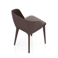 chaise isométrique rendu isolé 3d png