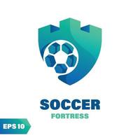 Soccer Fortress Logo vector