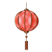 lanterne chinoise, icône, 3d, illustration png