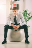 Young Businessman view photo