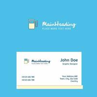 Fuel station logo Design with business card template Elegant corporate identity Vector