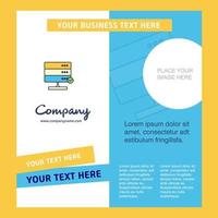 Board Company Brochure Template Vector Busienss Template