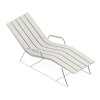 chaise isométrique rendu isolé 3d png