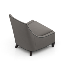 sillón isométrico aislado 3d render png