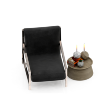 Isometric Armchair Isolated 3D render png