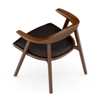 Isometric Chair 3D isolated rendering png