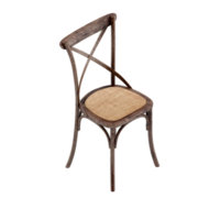 Isometric Chair 3D isolated rendering png