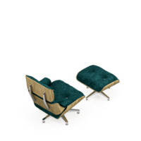 sillón isométrico aislado 3d render png