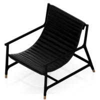 chaise isométrique rendu isolé 3d png