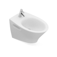 Isometric bathroom items 3D isolated render png