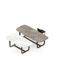 Isometric Table 3D render png