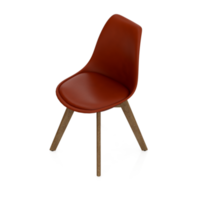 chaise isométrique rendu isolé 3d png