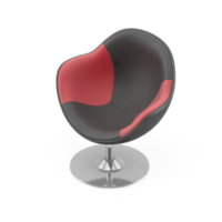 chaise isométrique rendu isolé 3d png