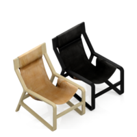 isometrische fauteuil geïsoleerd 3d geven png