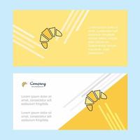 Bun abstract corporate business banner template horizontal advertising business banner vector