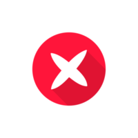 red cross icon for things that should not be done or forbidden png