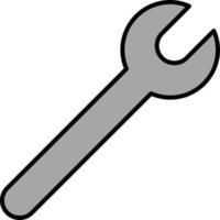 wrench, diy color icon vector