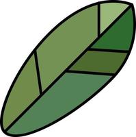 leaf color icon vector