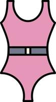 swimsuit color icon vector