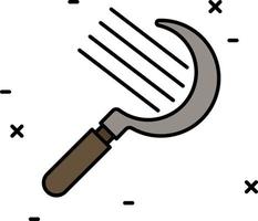 scythe color icon vector