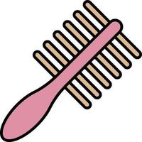 brush color icon vector