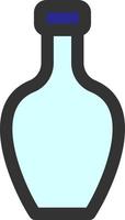 bottle color icon vector