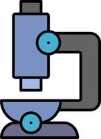 microscope icon color icon vector