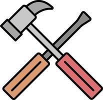 maintenance, constriction tools color icon vector