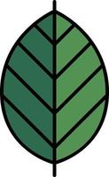 leaf color icon vector