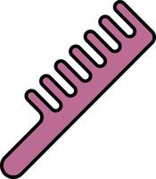 comb color icon vector