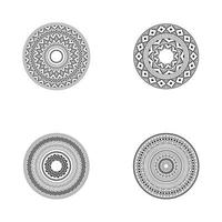 Circular pattern in form of mandala illustration vector