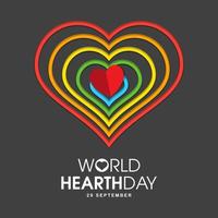 World hearth day vector illustration design