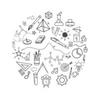 Back to school element  icon vector