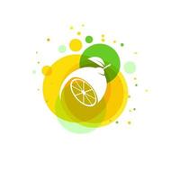 Fresh Lemon icon vector illustration