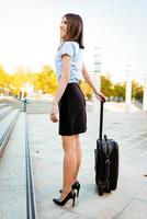 Businesswoman Traveling view photo