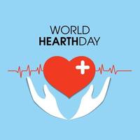 World hearth day vector illustration design