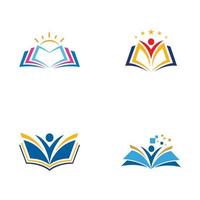 Education Book icon Template vector