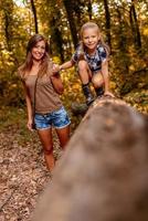 Fun In The Autumn Forest photo