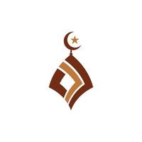 Mosque icon vector Illustration design