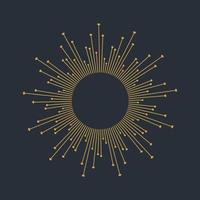 sunburst icon vector illustration design