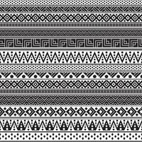 Tribal seamless pattern geometric seamless pattern design vector