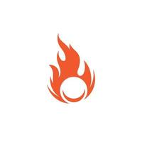 flame icon fire vector design