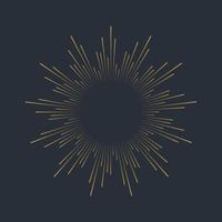 sunburst icon vector illustration design