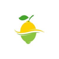 Fresh Lemon icon vector illustration