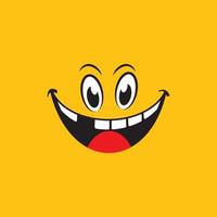 Smile emotion icon vector illustration