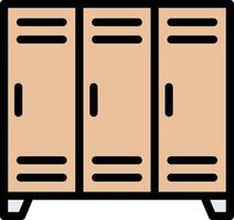 Lockers Vector Icon Design Illustration