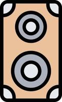 Loudspeaker Vector Icon Design Illustration
