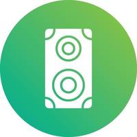 Loudspeaker Vector Icon Design Illustration