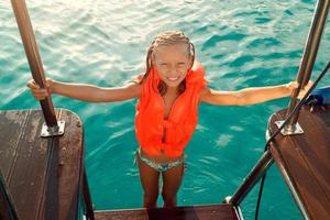 Little Girl On A Cruise photo